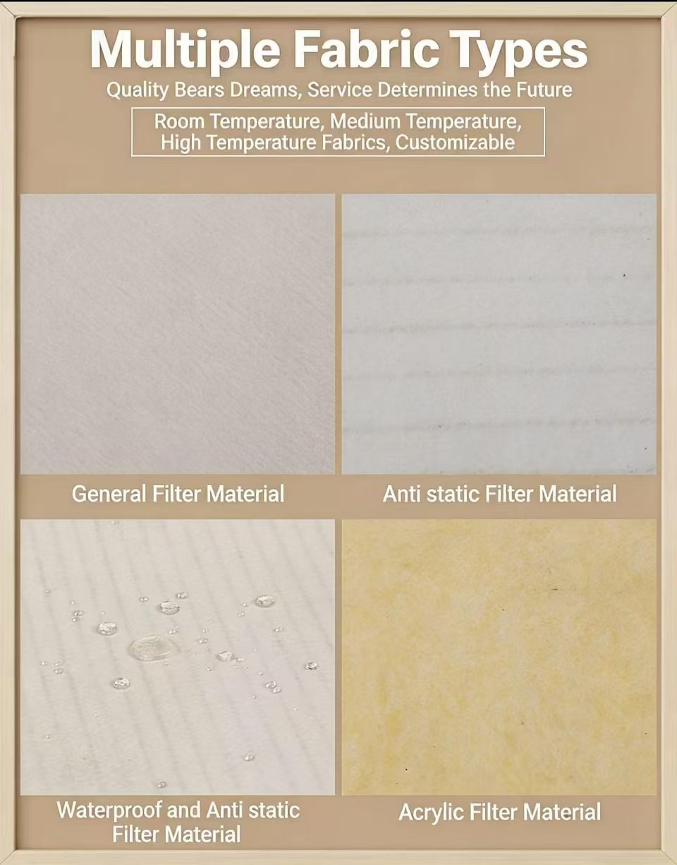 Filter bag materials